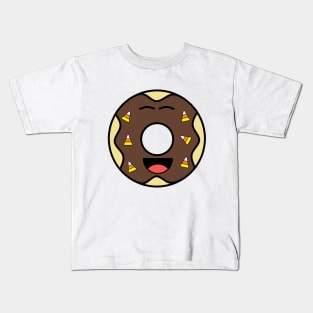 The Candy Corn Donut Kids T-Shirt